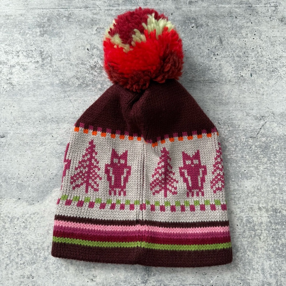 UO Owl PomPom Hat